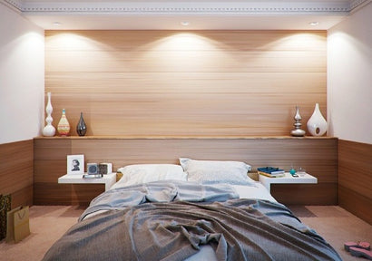 Camera da letto Green e Cool