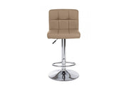 Sgabello Bar Regolabile Memphis Tortora - Dimensioni: 40a x 40b x 87/108h cm