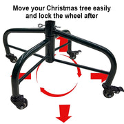 Base albero metallo  con ruote cm66