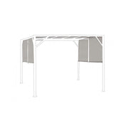 Telo Gazebo CIPRO metri 3 x3 in Poliestere Tortora