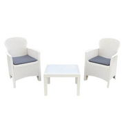 Set Balcone Giardino Resina Modello Akita Bianco Keter