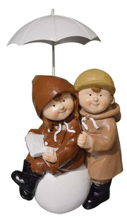 Bambini sotto ombrello h33 palla ym-0936 cm. 21 x 19 h 33