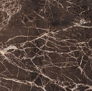 Tavolo allungabile Briva marrone lucido-tortora