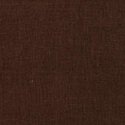 Coprisedia bordato fibra marrone