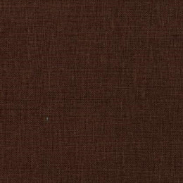 Coprisedia bordato fibra marrone