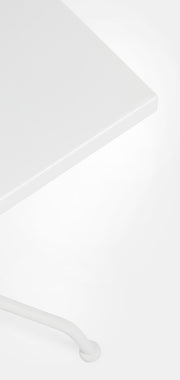 TAVOLO KELSIE BIANCO 70X70