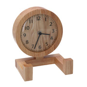 Natural wood clock 11,5x15x20 cm