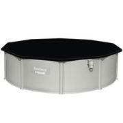 Piscina fuori terra rotonda Hydrium da 460x120 cm grigio