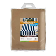 Tenda da sole per balcone beige 140 x 300 centimetri