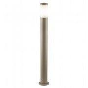 Lampada da esterno in alluminio pressofuso con diffusore opalino ad alta luminosità tortora