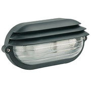 Applique Grande E27  linea palpebra ovale  nero