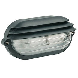 Applique Grande E27  linea palpebra ovale  nero