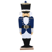 Soldatino legno blu cm18x8h62