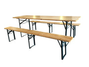 Set Birreria in Legno e Metallo Cm. 220 x 70 x 76h
