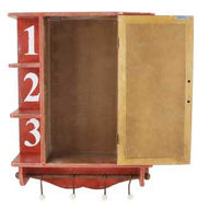 Mobile pensile rosso ea-6271 cm. 46 x 17,5 h 61