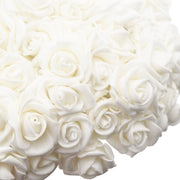Bouquet Rose RBF Bianche 120 LED 4m + Ø30cm