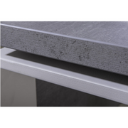 (2c)  Scrivania con gambe in metallo 170 x 80 x 74,5