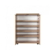 Mobile scarpiera multiuso 2 ante ripiani  sonoma  60x34xh.78 cm