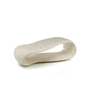 Tavolino moderno  pietra beige cm 123 x 60 x h 34