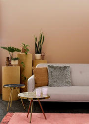 Tappeto in viscosa stile etnico Rosso Corallo BELIZE 160x230 cm