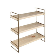 Scaffale Hobby 3 ripiani 40x13x40 bronzo ASZ1572 EFFEZ