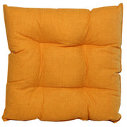 Coprisedia bordato fibra giallo