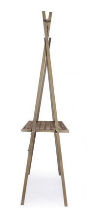 Tavolo espositore industrial rettangolare 98h cm