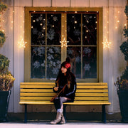 Ice Light Stelle 150 LED 400x80cm bianco caldo