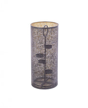 P.Tealight 4P Icelyn Nero-Oro