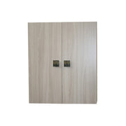 Pensile bagno multiuso olmo 2 ante con ripiano interno 60x17xh.70 cm
