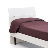 Letto matrimoniale per camera colore bianco frassinato cm 200x171xH 98