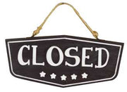 Targa open/closed ea-6435 cm. 35,5 x 1,5 h 17