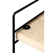 Scaffale Hobby 3 ripiani 40x13x40 nero ASZ1571