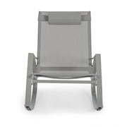 Poltrona da giardino a dondolo Bizzotto Tortora