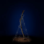 Luci Danzanti Stella Cadente Cambio Colore Esterni H 270 Ø 28 cm