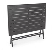 Tavolo per esterno in alluminio Antracite ELIN 110x70x h71 cm