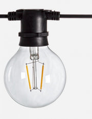 Catena luci esterno  Brillant 10 led Trasparenti 8.4m