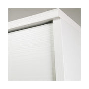 (2c) Mobile multiuso da soggiorno Bianco in legno nobilitato 180x80x45 cm