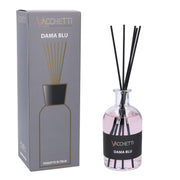 Glass air freshener 250 ml dama blu cmø6h24