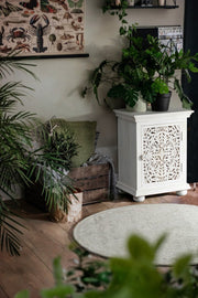 Mobile credenza 2 ante legno bianco Alinta