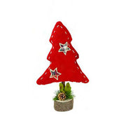 Albero panno rosso piccolo nbr-1251 cm.28 x 9 h 44