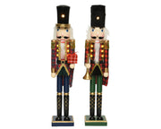 Decorazione di natale schiaccia noci led fantasia assortite H76xL13xP11,5 cm