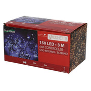 Luce filo 150 led bianco freddo controller cm300 al. fissa uso esterno