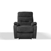 Poltrona recliner elettrico grigio scuro  855 x 92 x 109 cm