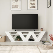 Porta TV Ralla Bianco 158x30x40h