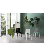 4x Sedia in polipropilene Denise STS