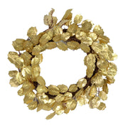 Crown with gold leaves cm ø45