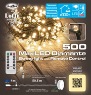 Catena 1000 LED Bianco caldo 60,5m in bobina