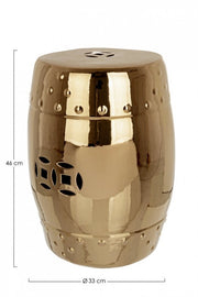 Sgabello Sfinge Chanterelle