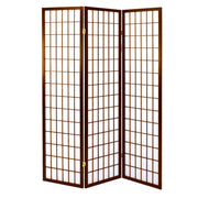 Separé carta di riso 3 ante noce